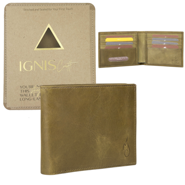 Men's Leather Wallet  | Soloist Sphene