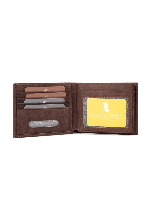 Essential Men's Large Wallet With 18 Slots - Image 4