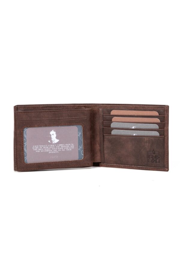 Men's Leather Wallet with Removable Card Holder | Solo Dynamic - Image 3