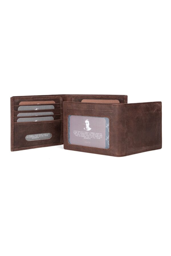 Men's Leather Wallet with Removable Card Holder | Solo Dynamic - Image 5