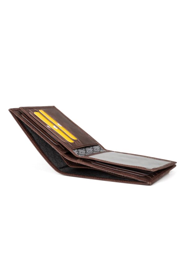 Men's Leather Wallet with Removable Card Holder | Solo Dynamic - Image 9