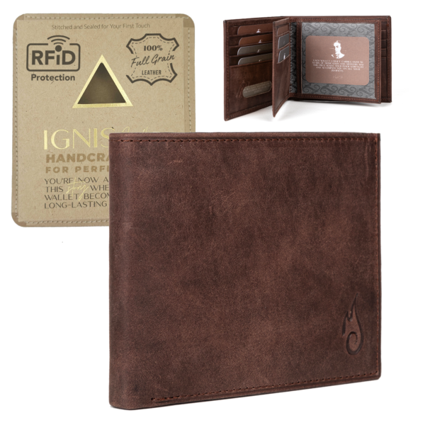 Essential Men's Large Wallet With 18 Slots
