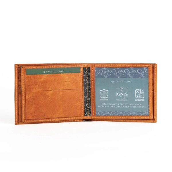 Men's Leather Wallet | Essential Amber - Image 8