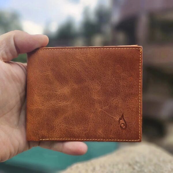 Men's Leather Wallet | Essential Amber - Image 3