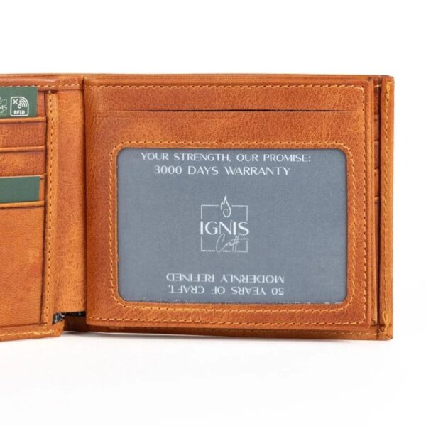Men's Leather Wallet | Essential Amber - Image 6