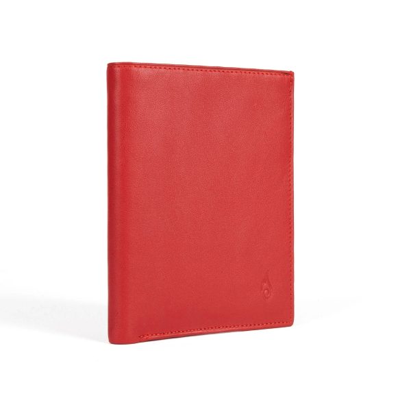 Leather Passport Wallet | Voyager Ruby - Image 4