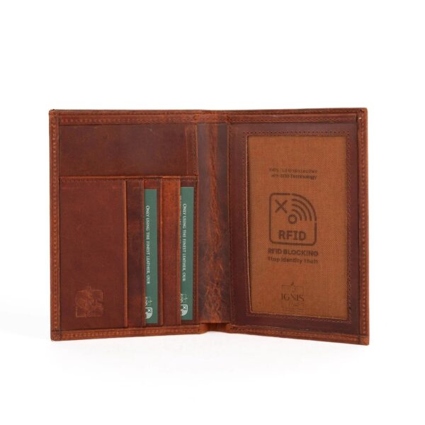 Leather Passport Wallet | Voyager Agate - Image 7