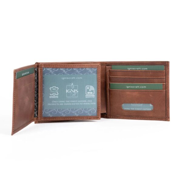 Men's Leather Wallet | Dual Flip Jasper - Image 9
