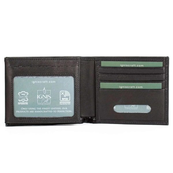 Men's Leather Wallet | Dual Flip Onyx - Image 5