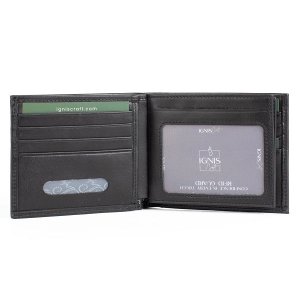 Men's Leather Wallet | Essential Obsidian - Image 2