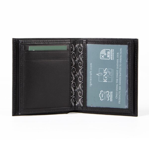 Men’s Leather Card Wallet | Capsule Onyx - Image 2