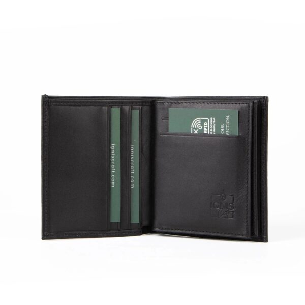Men’s Leather Card Wallet | Folio Onyx - Image 5