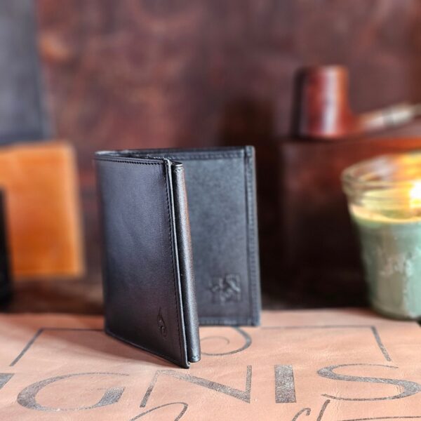 Men’s Leather Card Wallet | Multifold Onyx - Image 6