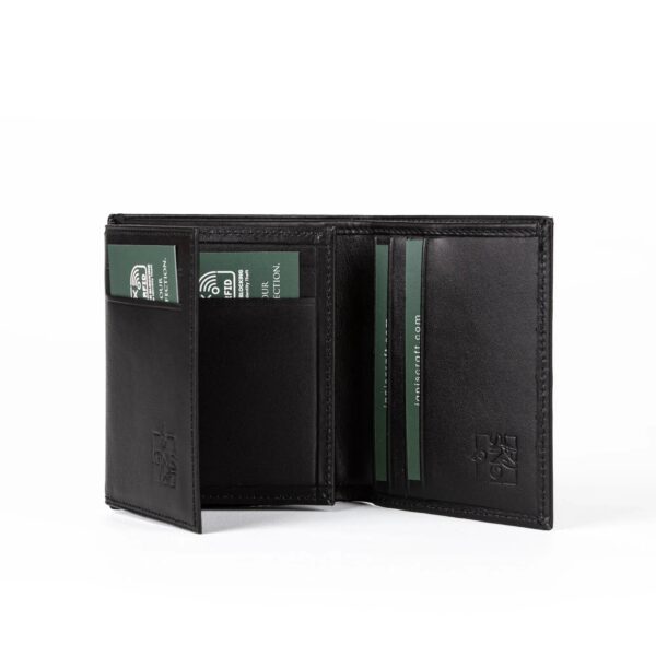 Men’s Leather Card Wallet | Multifold Onyx - Image 12