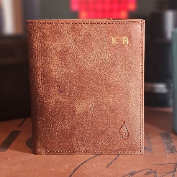 Minimalist Men's Leather Wallet | Apex Agate - Image 8