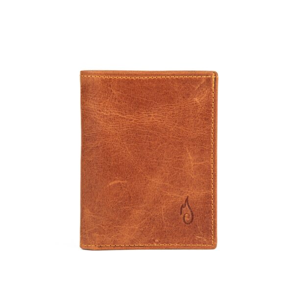 Minimalist Men's Leather Wallet | Apex Amber - Image 4