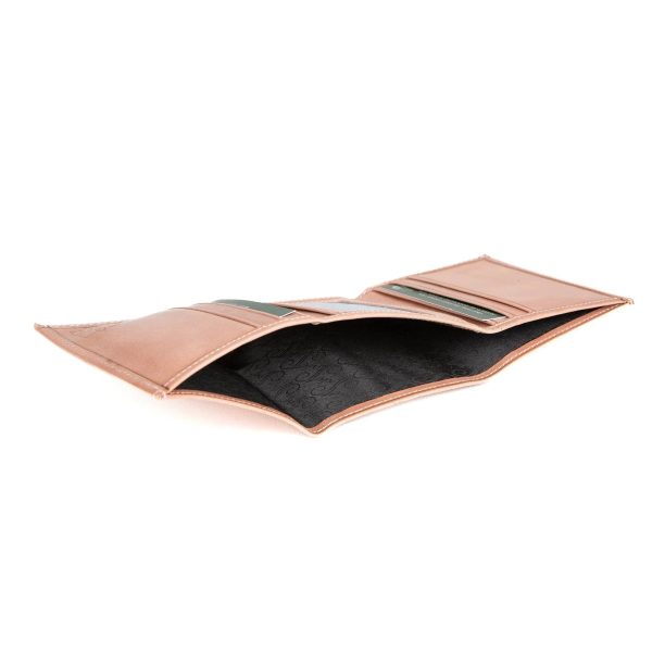 Minimalist Men's Leather Wallet | Apex Coral - Image 5