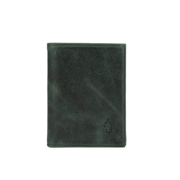 Minimalist Men's Leather Wallet | Apex Jade - Image 4