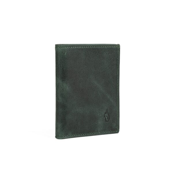 Minimalist Men's Leather Wallet | Apex Jade - Image 3