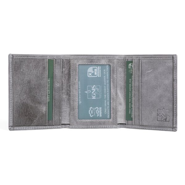 Minimalist Men's Leather Wallet | Apex Marble - Image 2