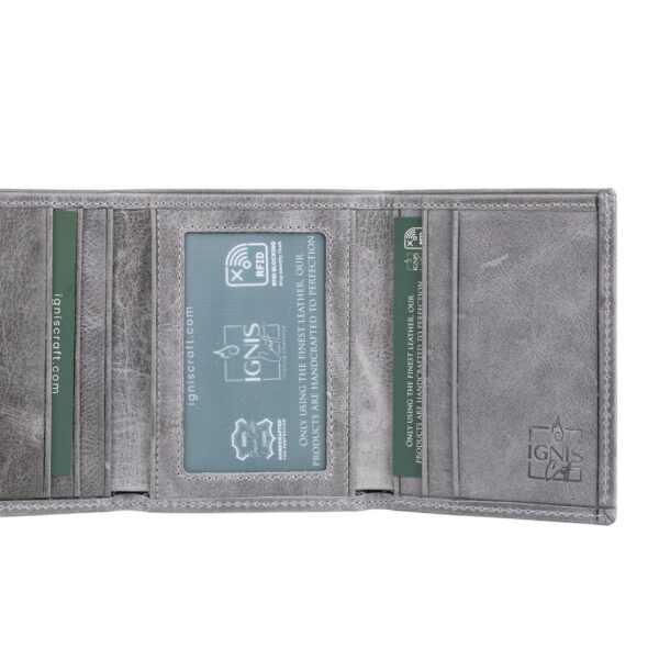 Minimalist Men's Leather Wallet | Apex Marble - Image 6