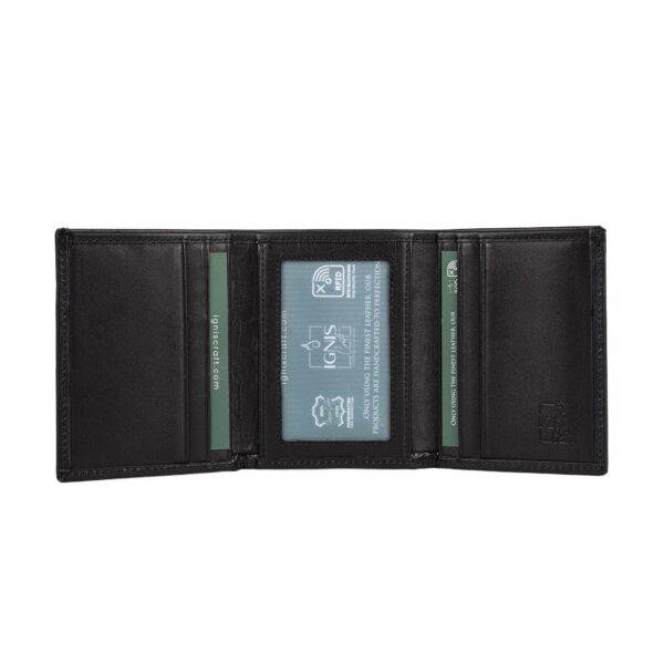 Minimalist Men's Leather Wallet | Apex Onyx - Image 11