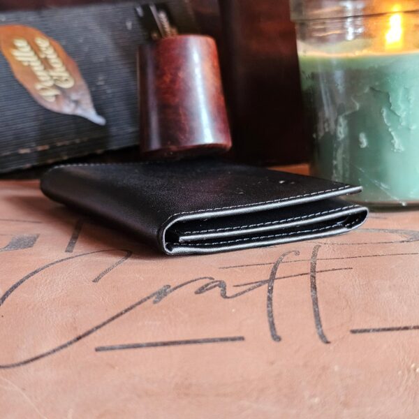 Minimalist Men's Leather Wallet | Apex Onyx - Image 7