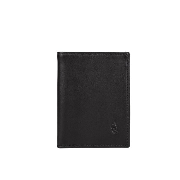 Minimalist Men's Leather Wallet | Apex Onyx - Image 9