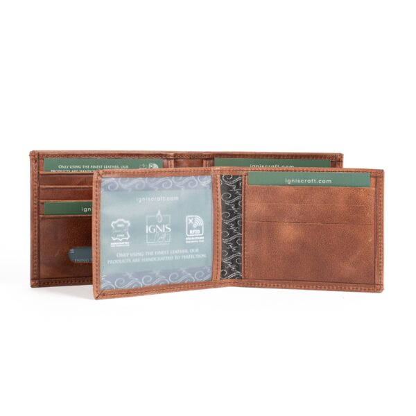 Men's Leather Wallet with Removable Card Holder | Solo Dynamic - Image 13