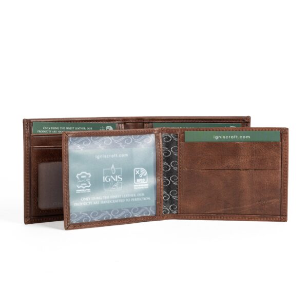 Men's Leather Wallet with Removable Card Holder | Solo Dynamic - Image 11