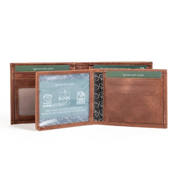 Men's Leather Wallet with Removable Card Holder | Solo Dynamic - Image 12