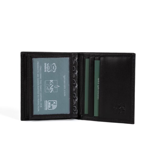 Men's Leather Card Wallet | Pocket Pro Onyx - Image 3