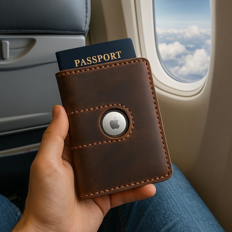 Airtag Passport Holder