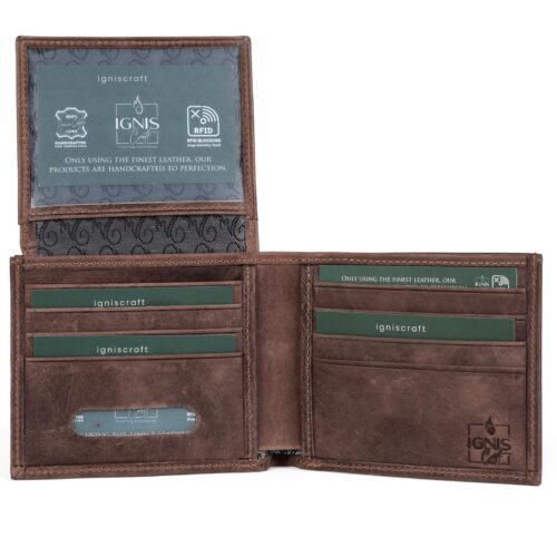 Men's Leather Wallet | Solstice 4 Canyon